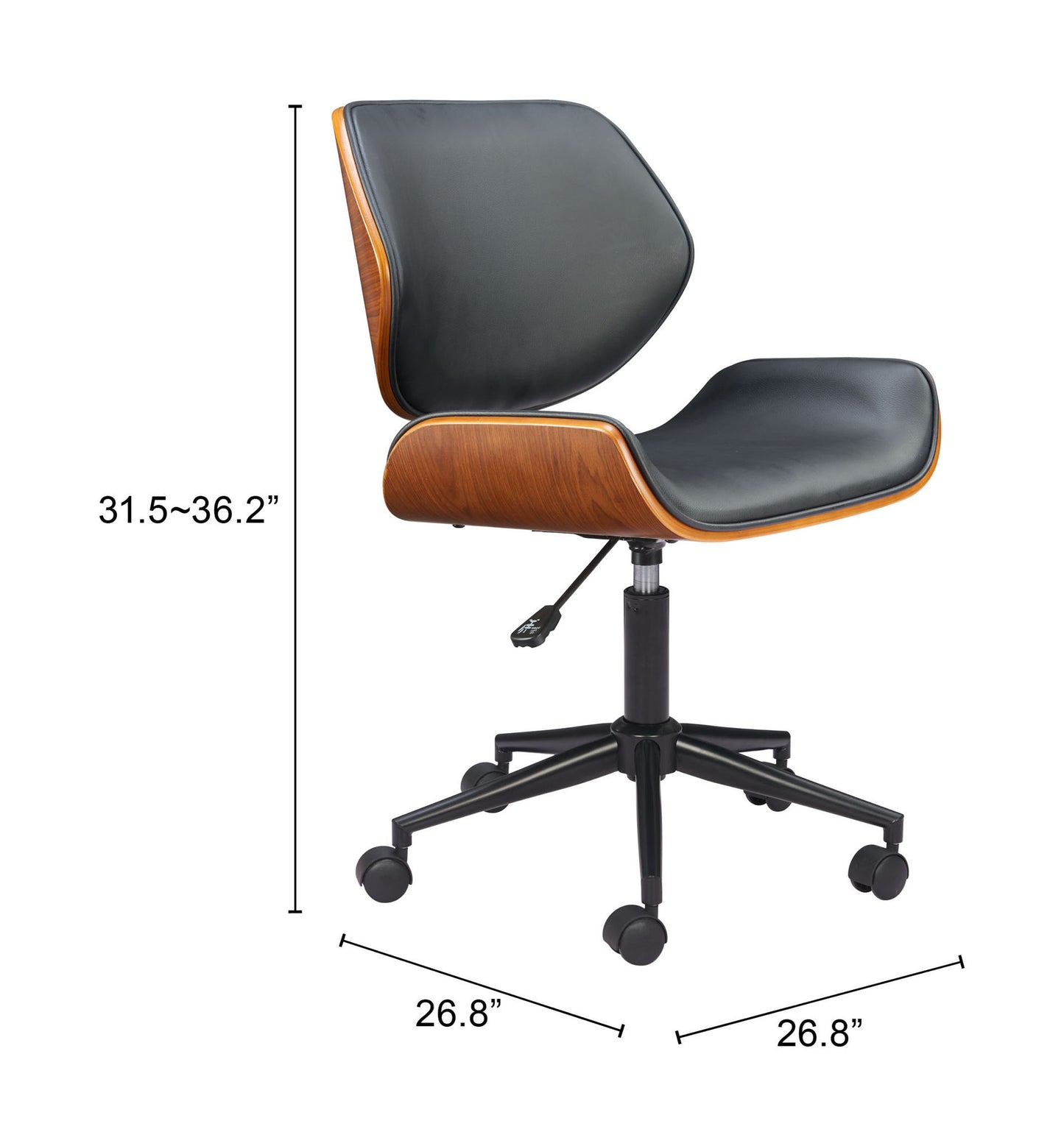 Flex - Low Back Office Chair - Black
