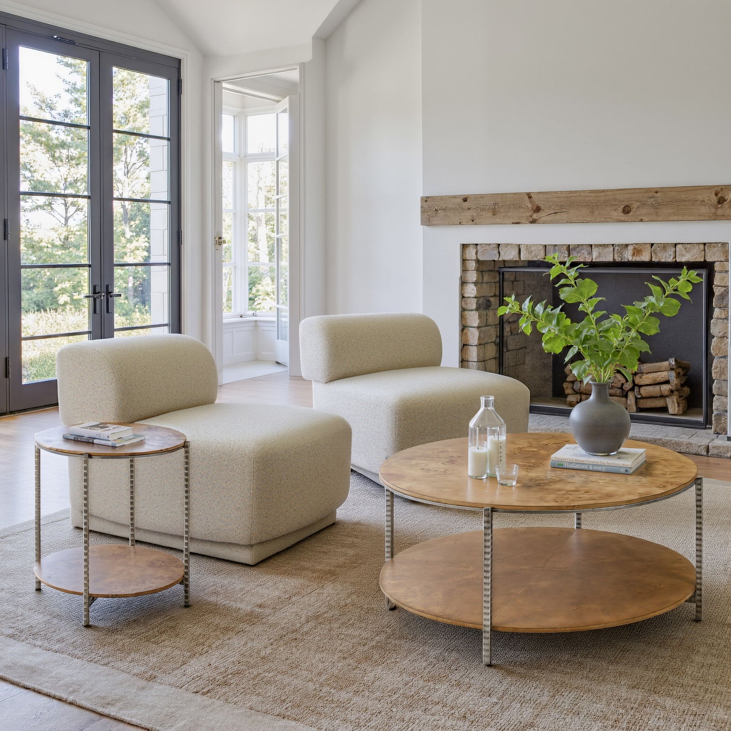 Anese - Accent Chair - Multigrain Beige