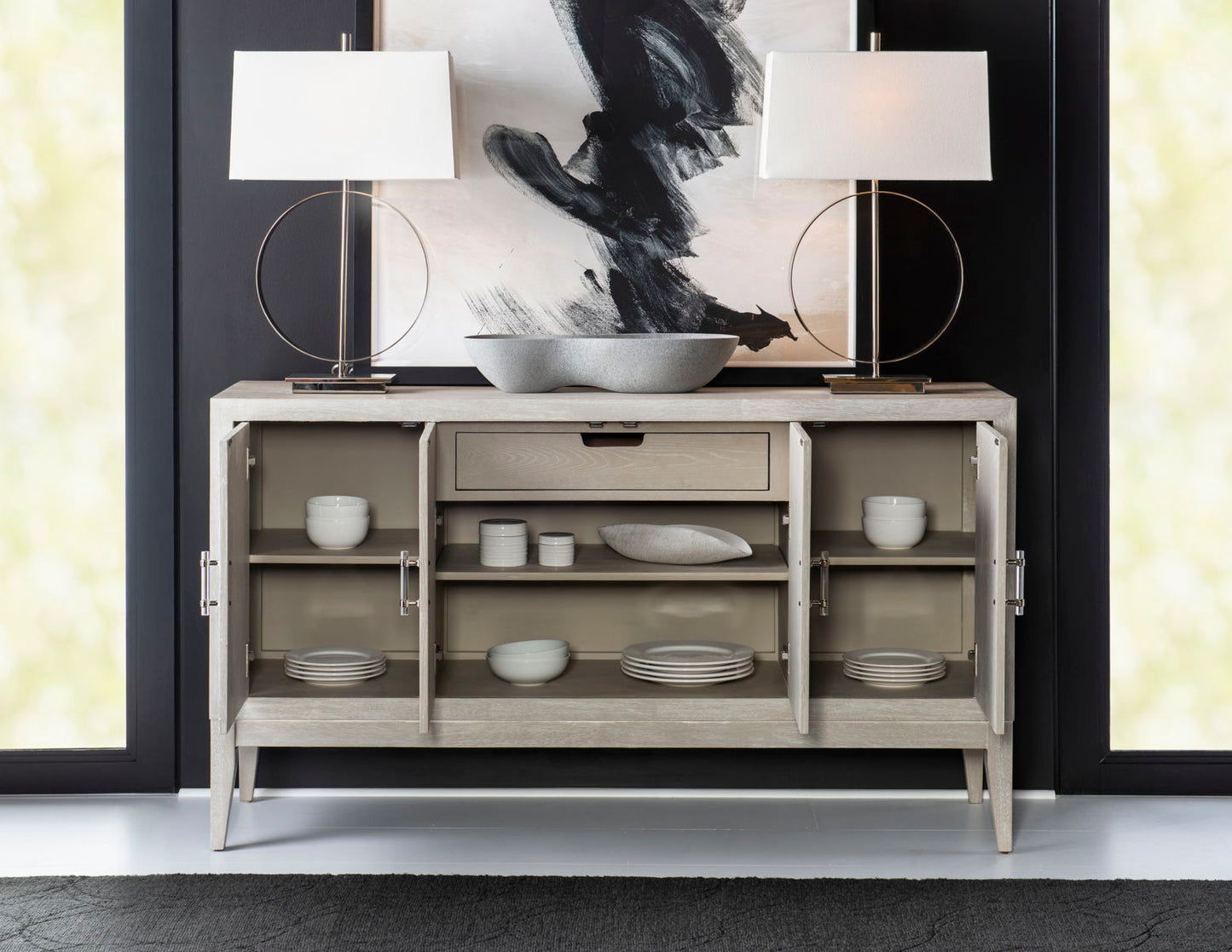 Solstice - Credenza - Nimbus Gray