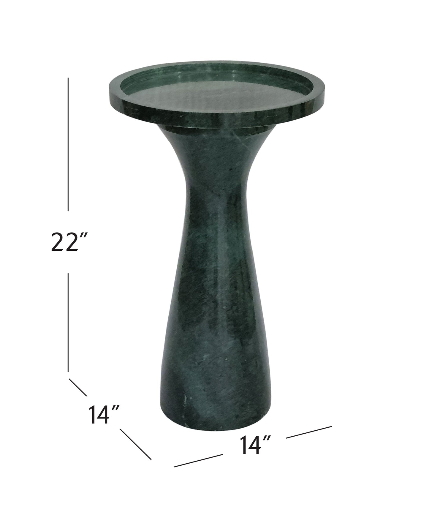 Baird - Accent Table - Emerald