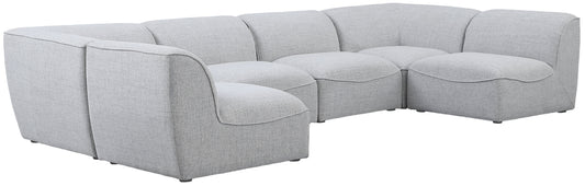 Miramar - Modular Sectional 6 Piece - Gray