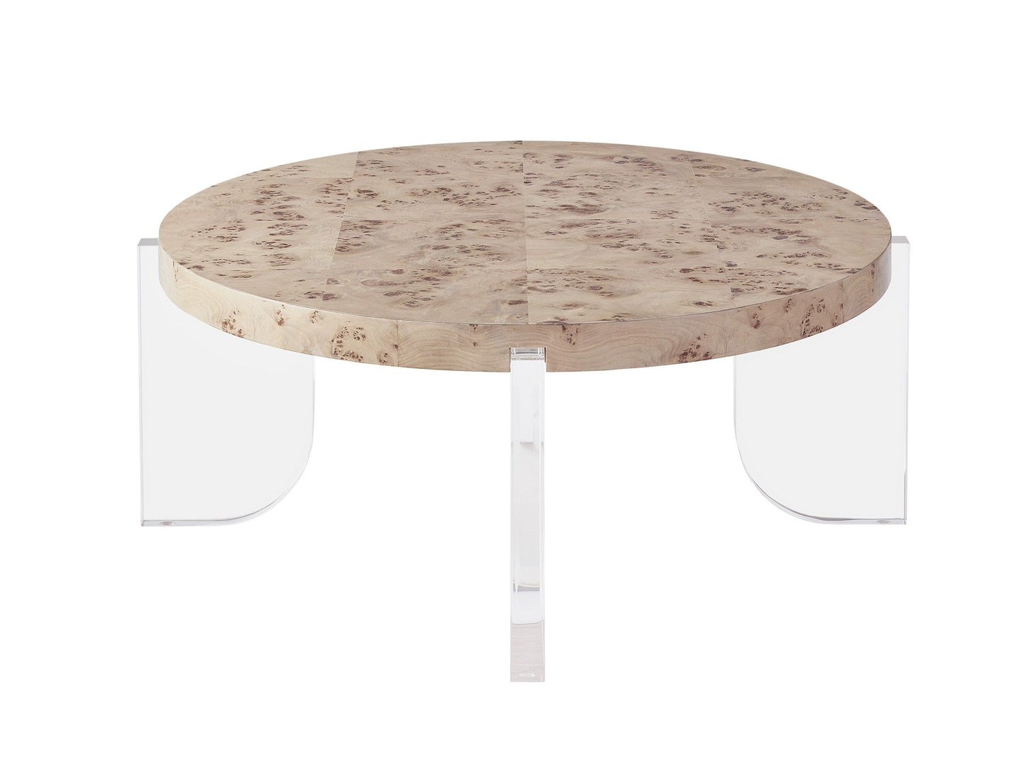 Tranquility - Miranda Kerr Home - Aerial Cocktail Table - Light Brown