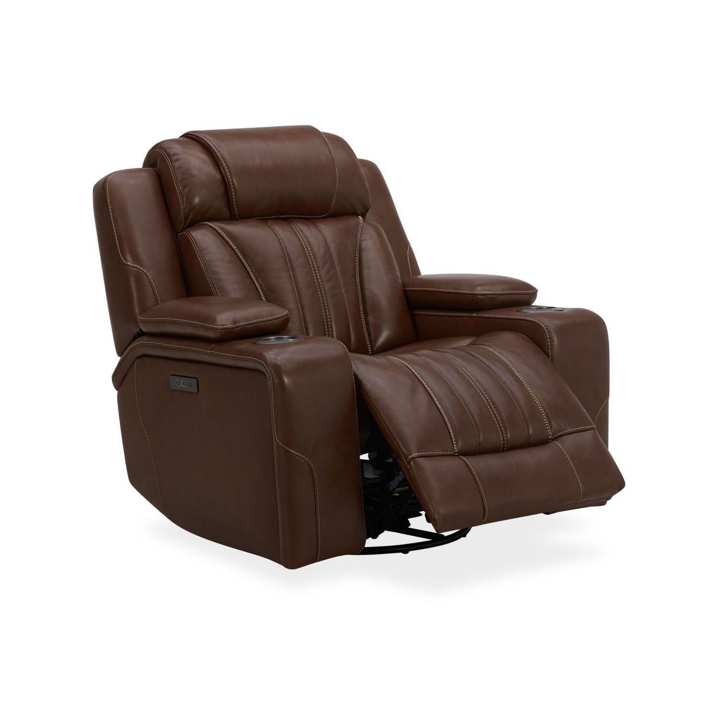 Caswell - Swivel Glider Recliner P2 - Brown