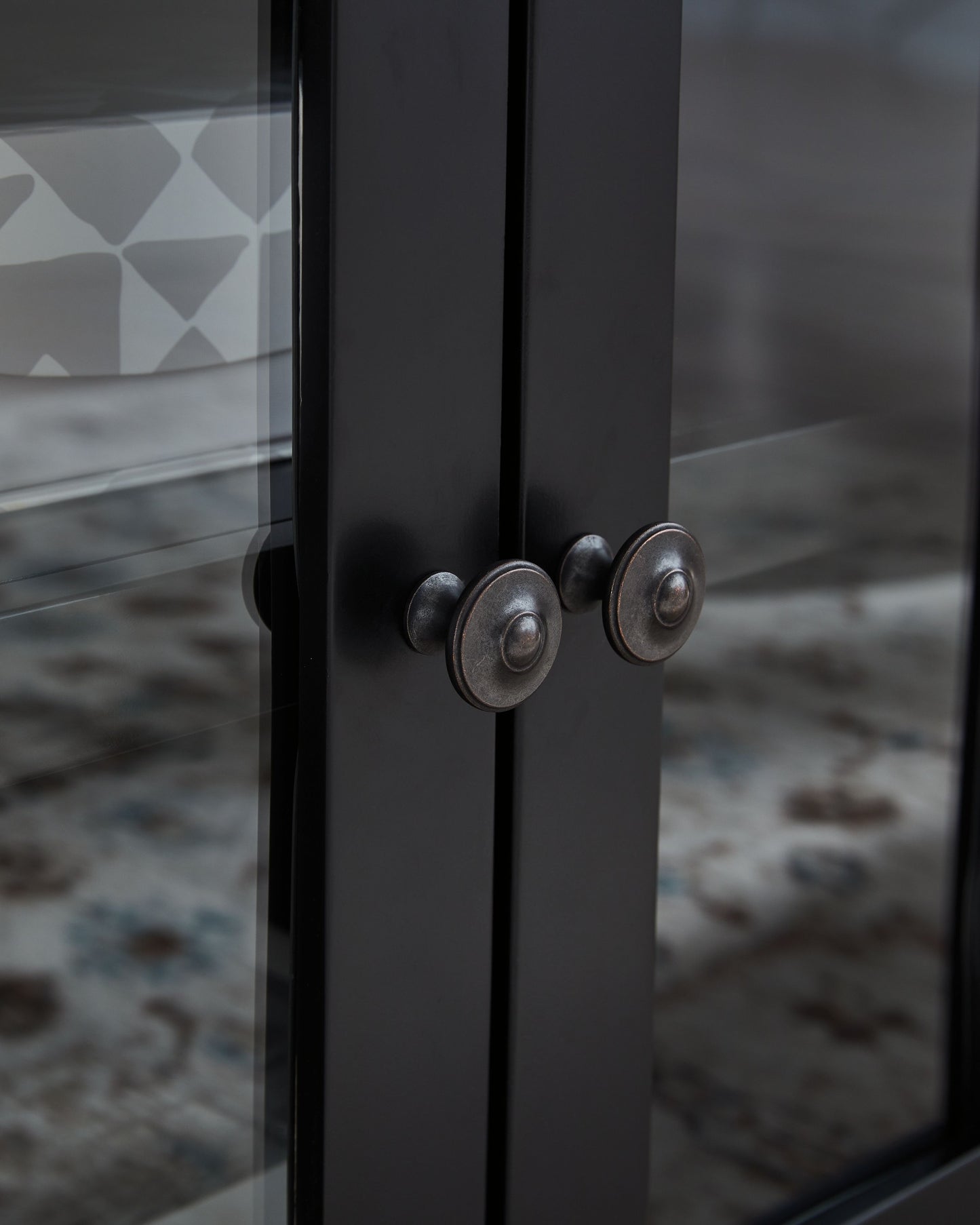 Wildenauer - XL TV Stand With Fireplace Option - Brown / Black