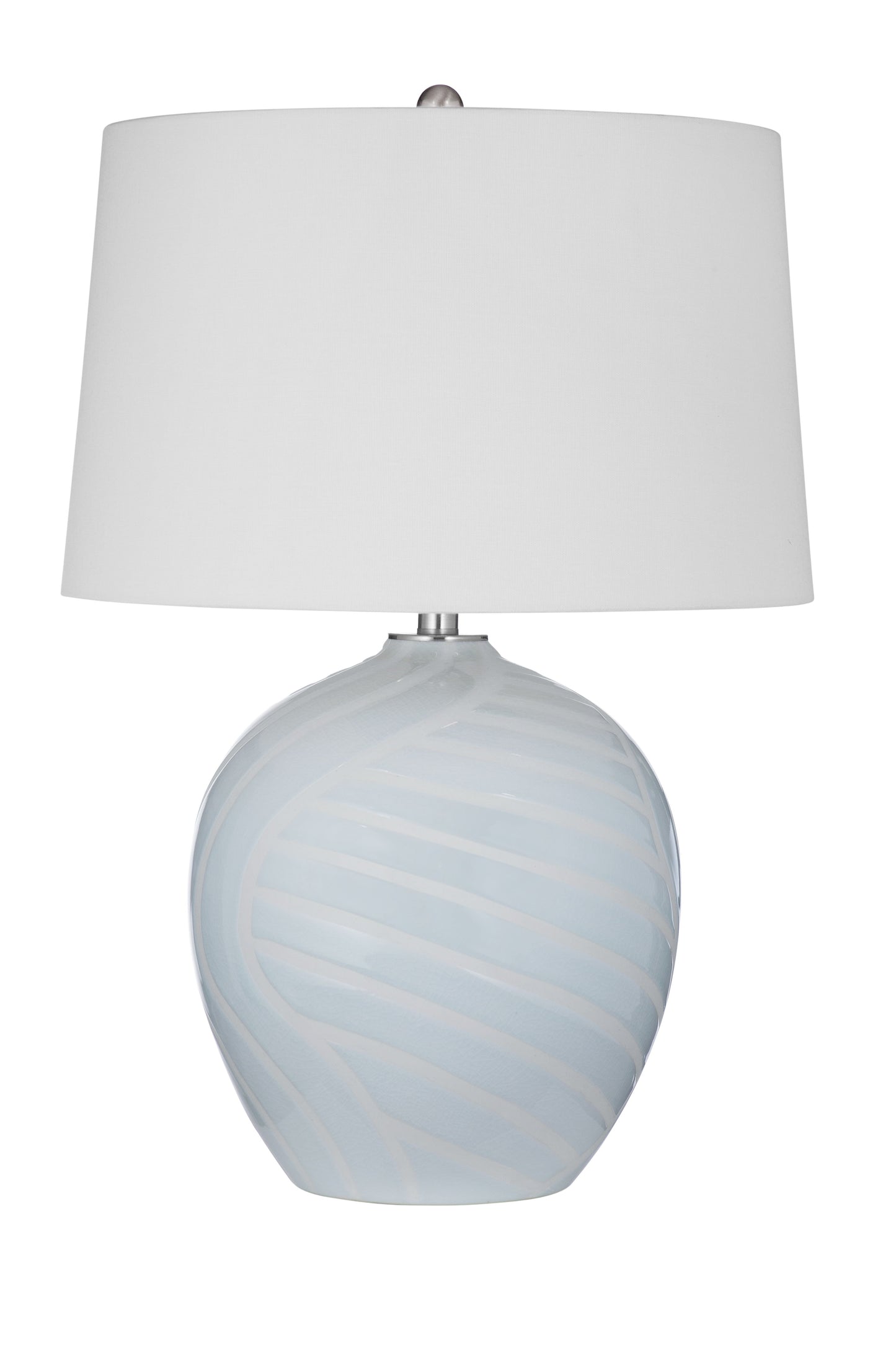 Lyance - Table Lamp - Light Blue / Cream