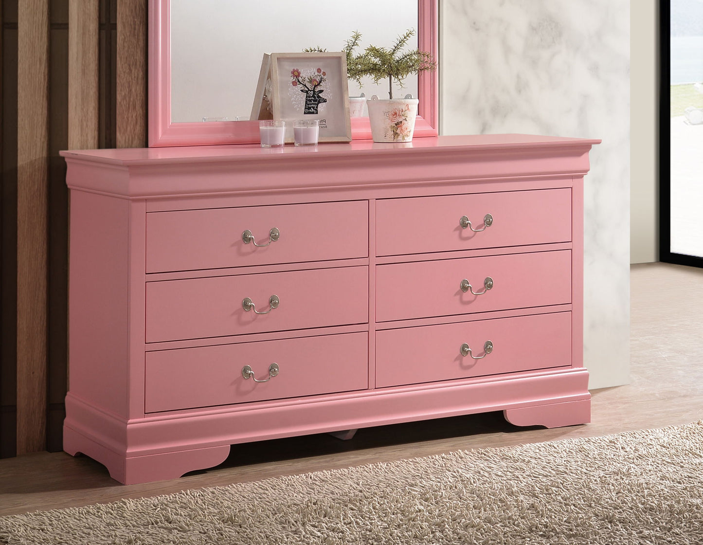 Glory Furniture - Louis Phillipe - Dresser