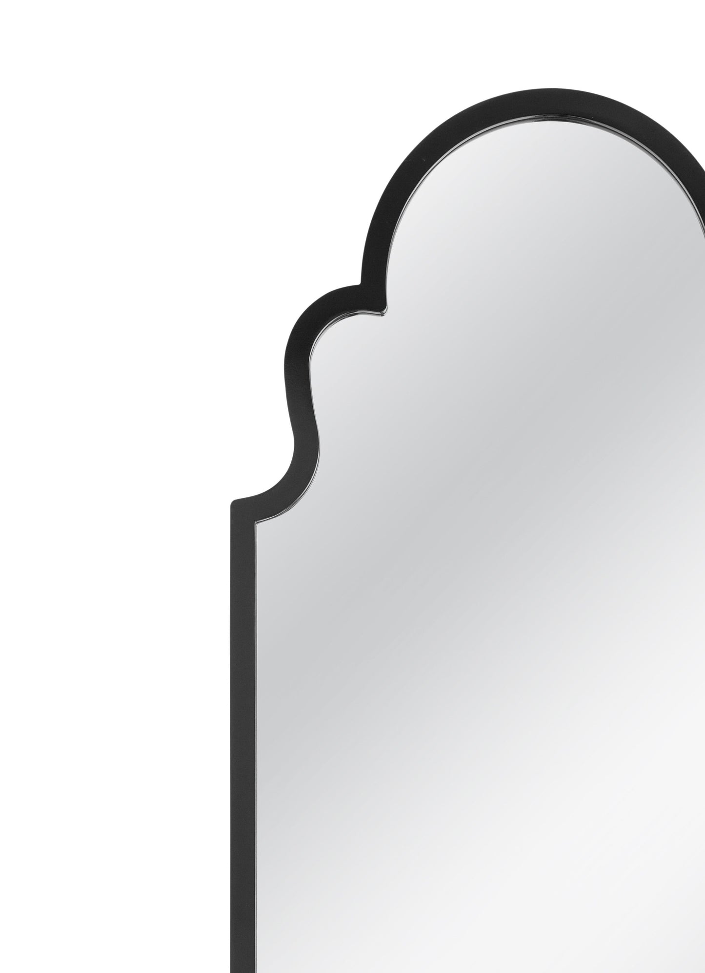 Elberta - Floor Mirror - Black