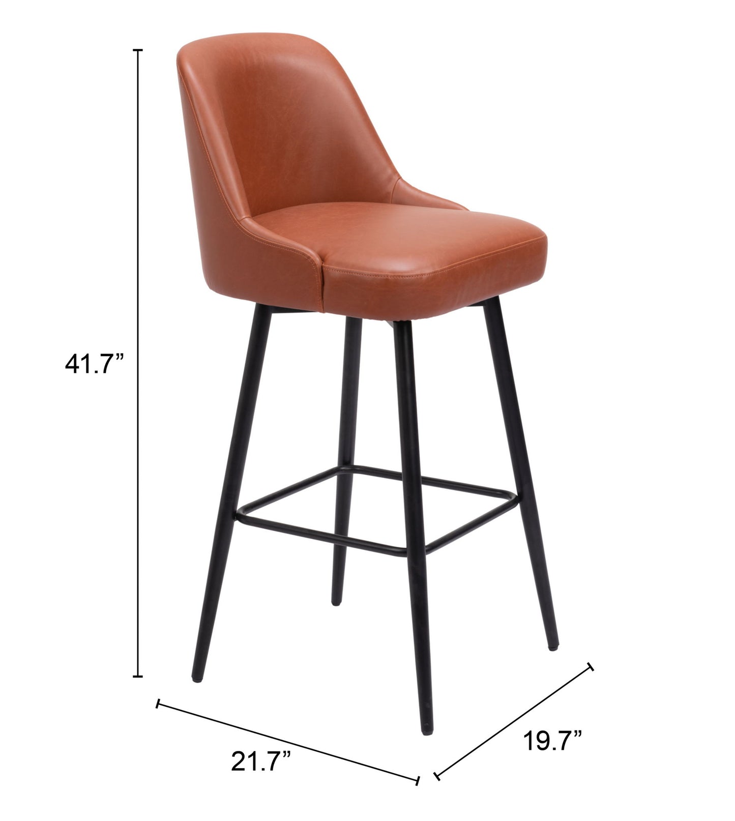 Keppel - Swivel Barstool