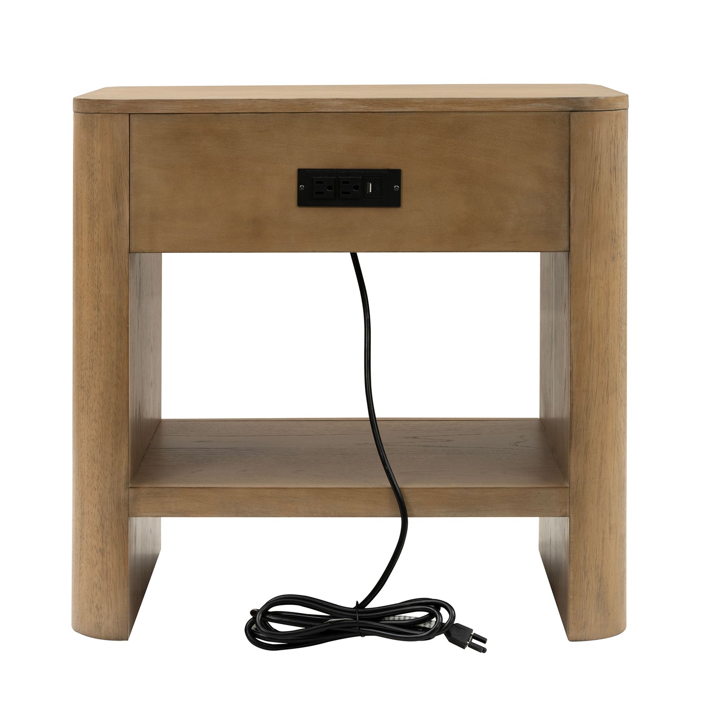 Normandy - Open Nightstand - Light Brown