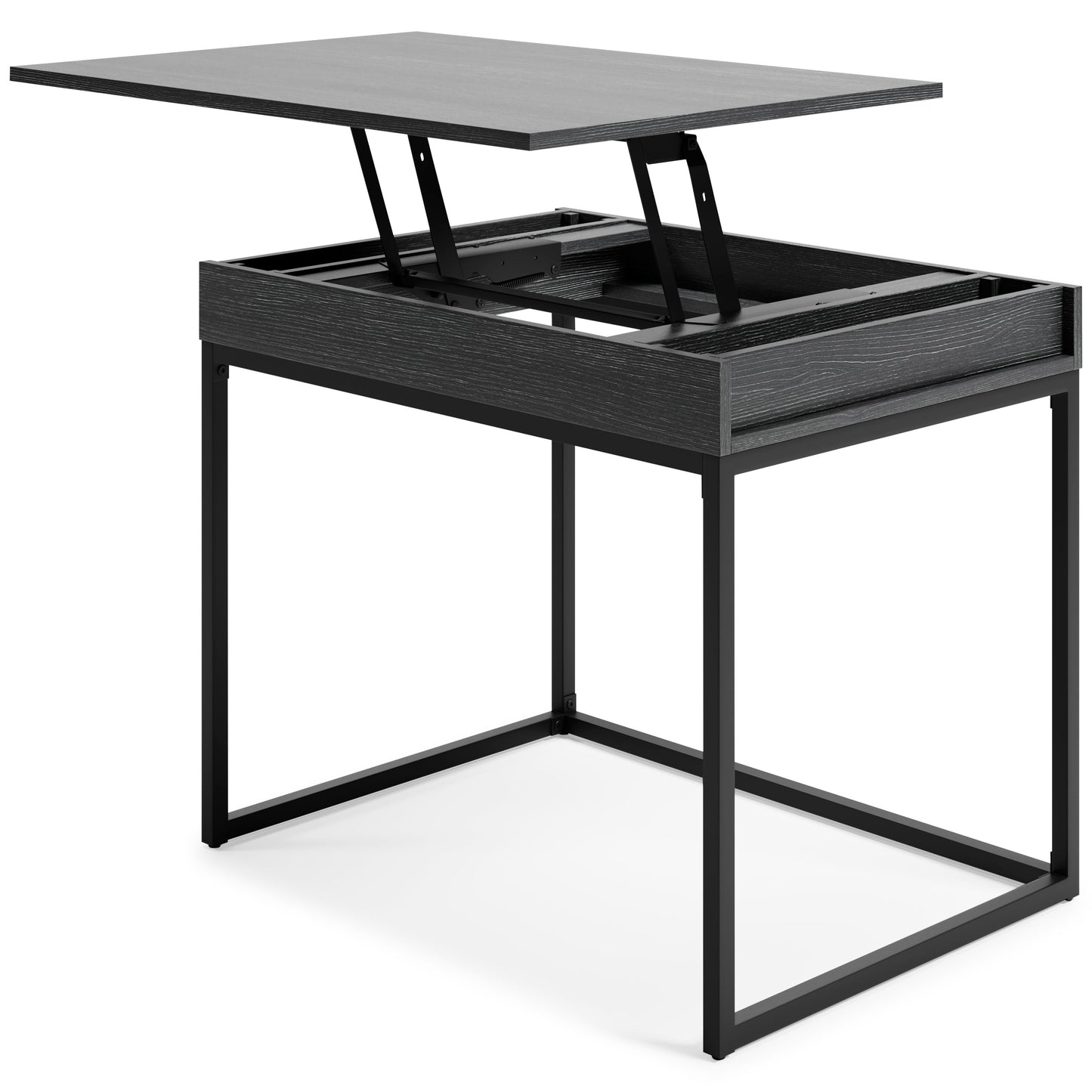 Yarlow - Black - Home Office Lift Top Desk