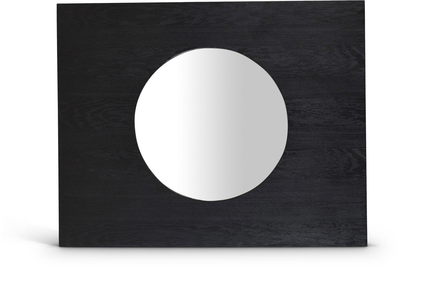 Optic - Oak Wood Frame Mirror