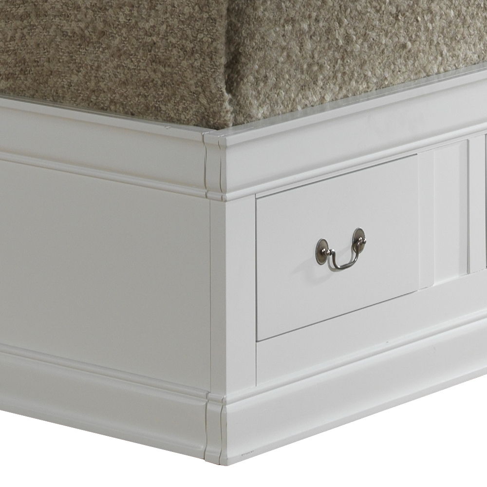 Glory Furniture - Louis Phillipe - Bookcase Storage Bed