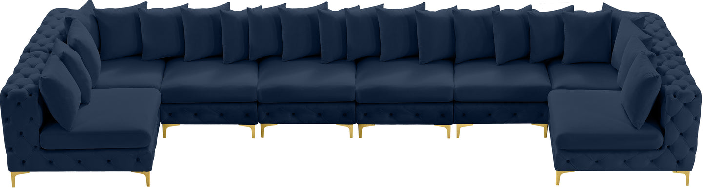 Tremblay - Modular Sectional 8 Piece - Navy