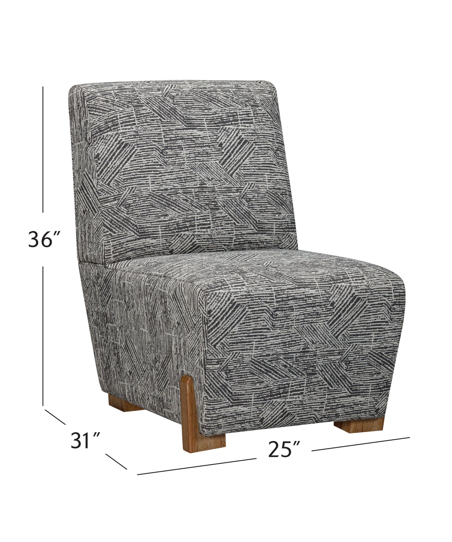 Jasper - Accent Chair - Exquisite Zebra