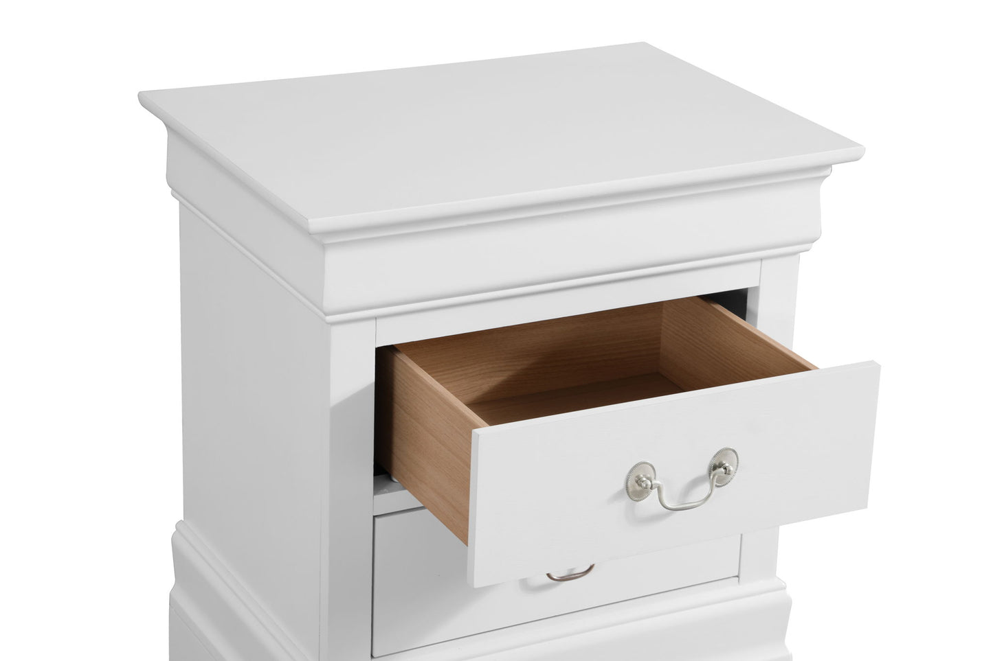 Glory Furniture - Louis Phillipe - 2 Drawer Nightstand