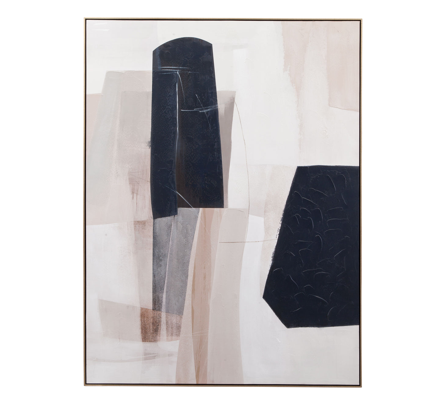 Milano Canvas Art - Beige