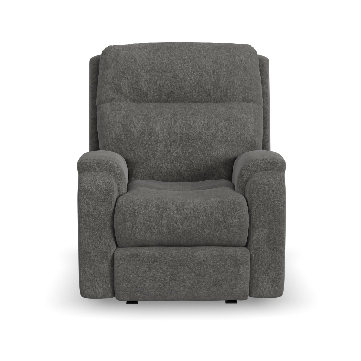 Penn - Fabric Power Rocking Recliner With Power Headrest & Lumbar