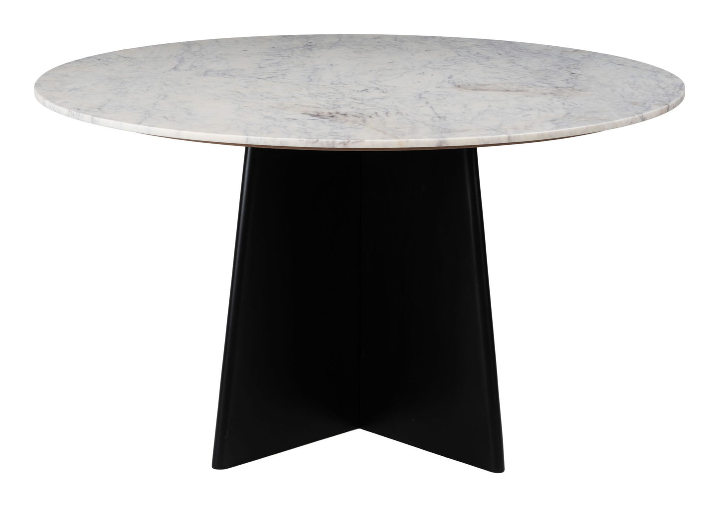 Strela - Dining Table - White & Black