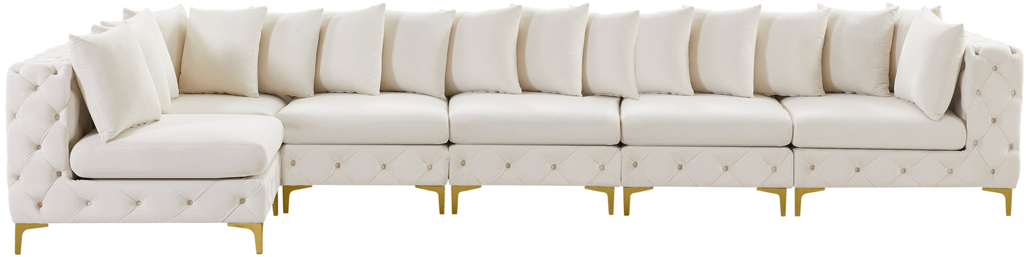 Tremblay - Modular Sectional 6 Piece - Cream