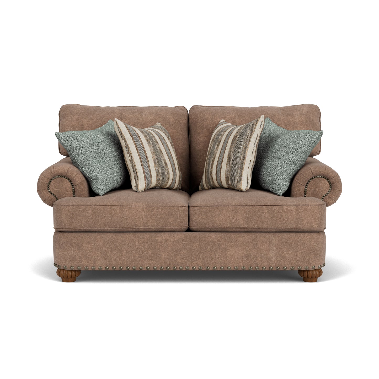 Patterson - Loveseat - Nailhead Trim