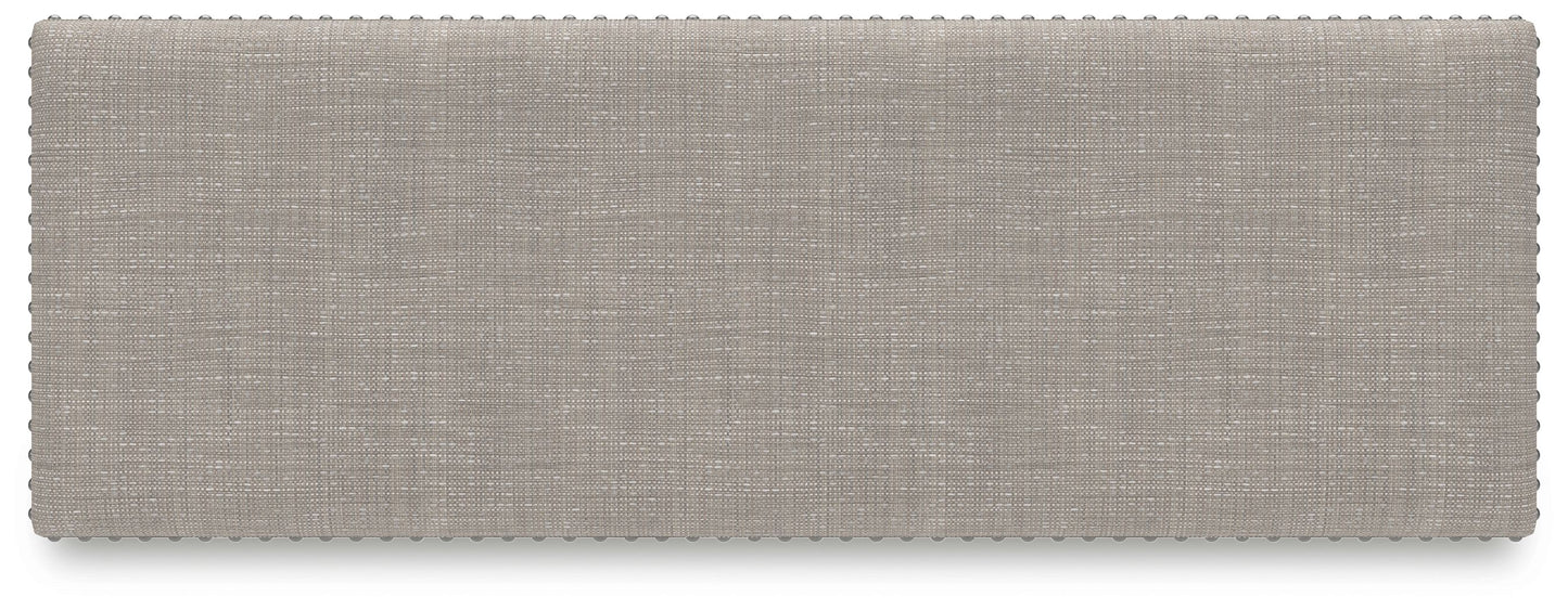 Robbinsdale - Dbl Counter Height Upholstered Dining Bench - Antique White