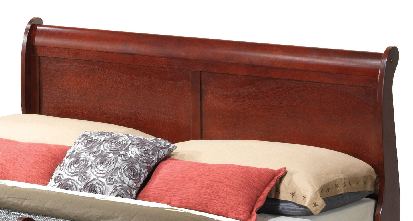 Glory Furniture - Louis Phillipe - Sleigh Bed