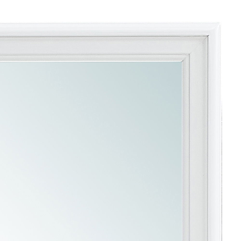 Lorana - 38" Mirror - Silver Champagne