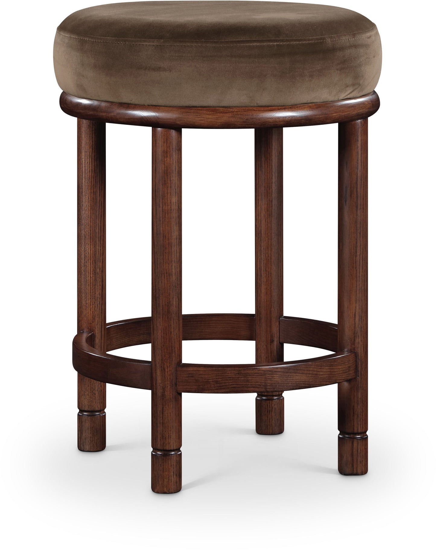 Monette - Counter Stool With Brown Base