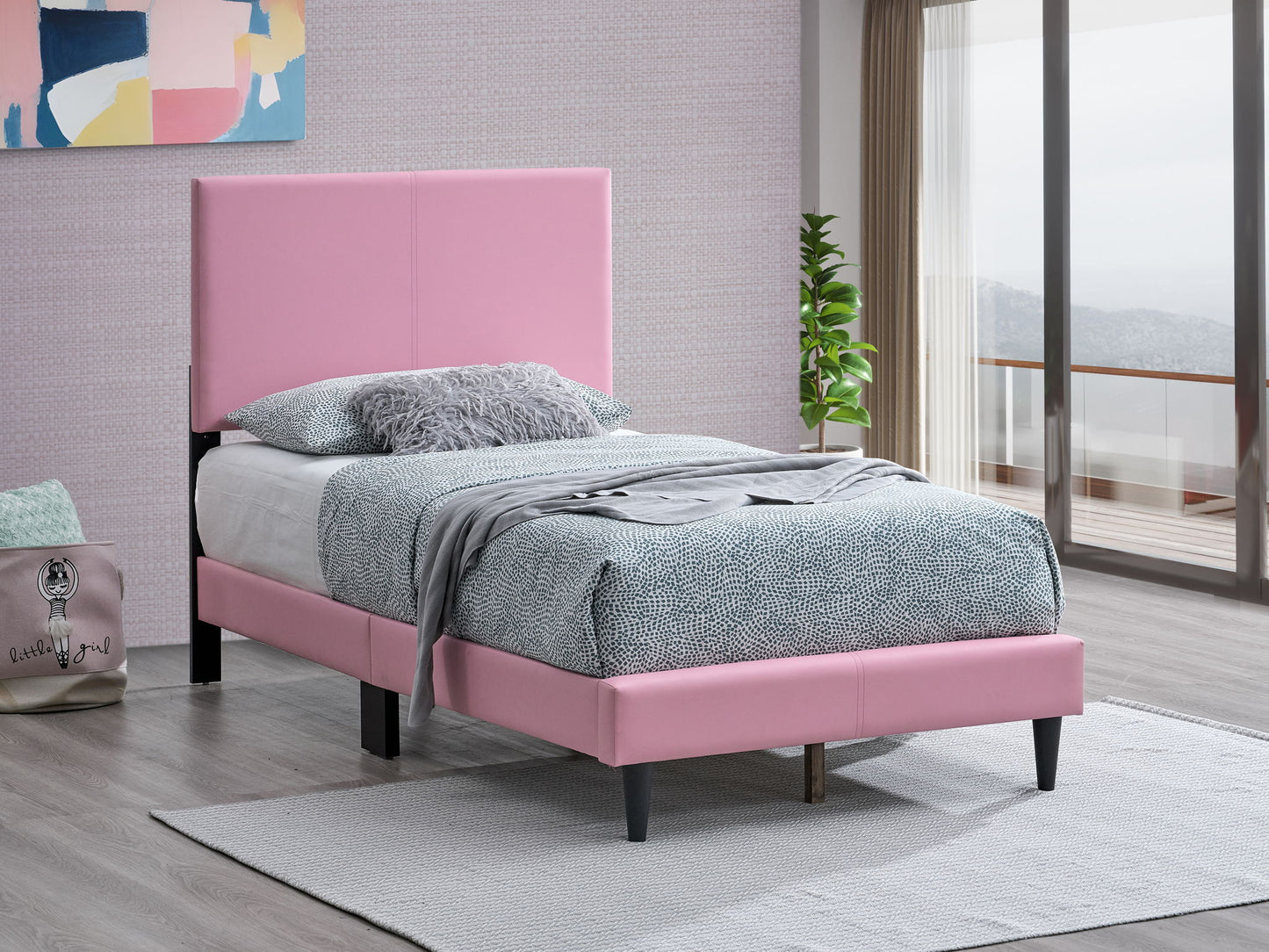 Baron - Upholstered Platform Bed
