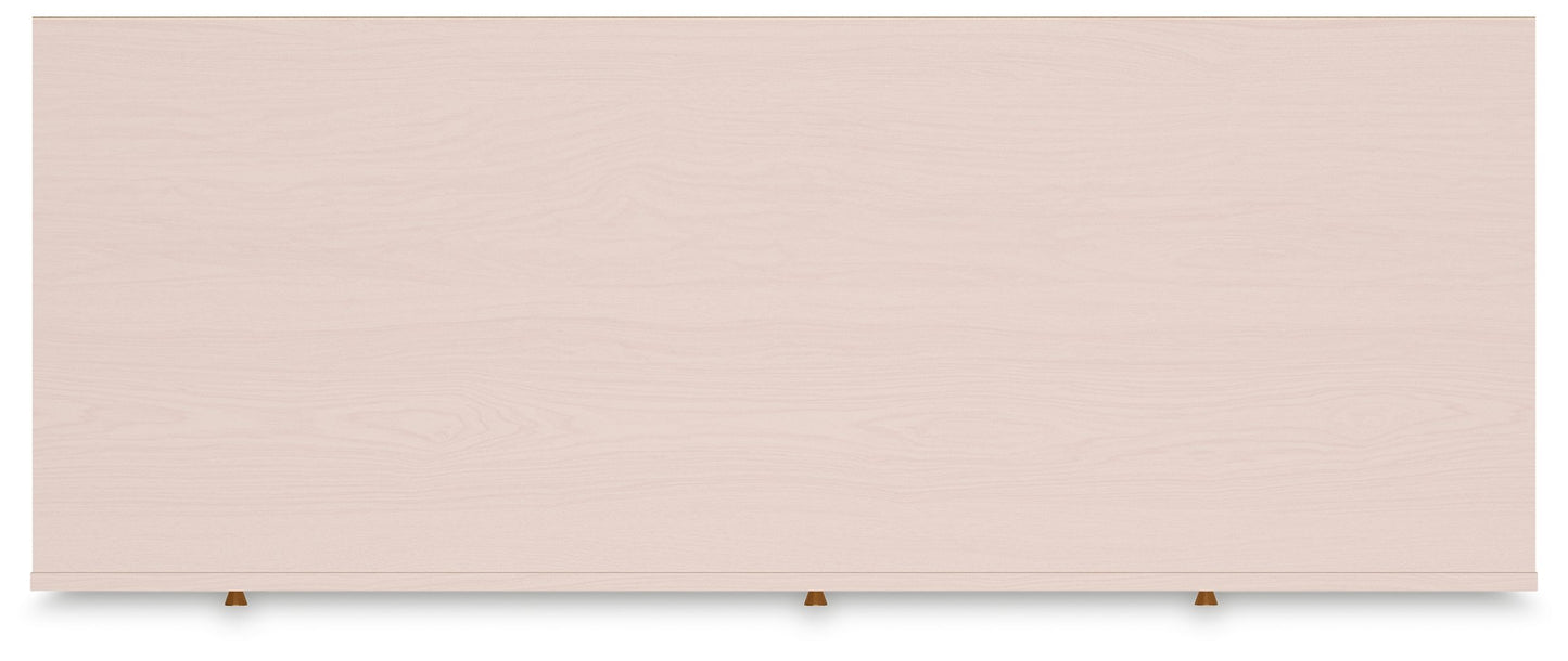 Wistenpine - Blush - Six Drawer Dresser