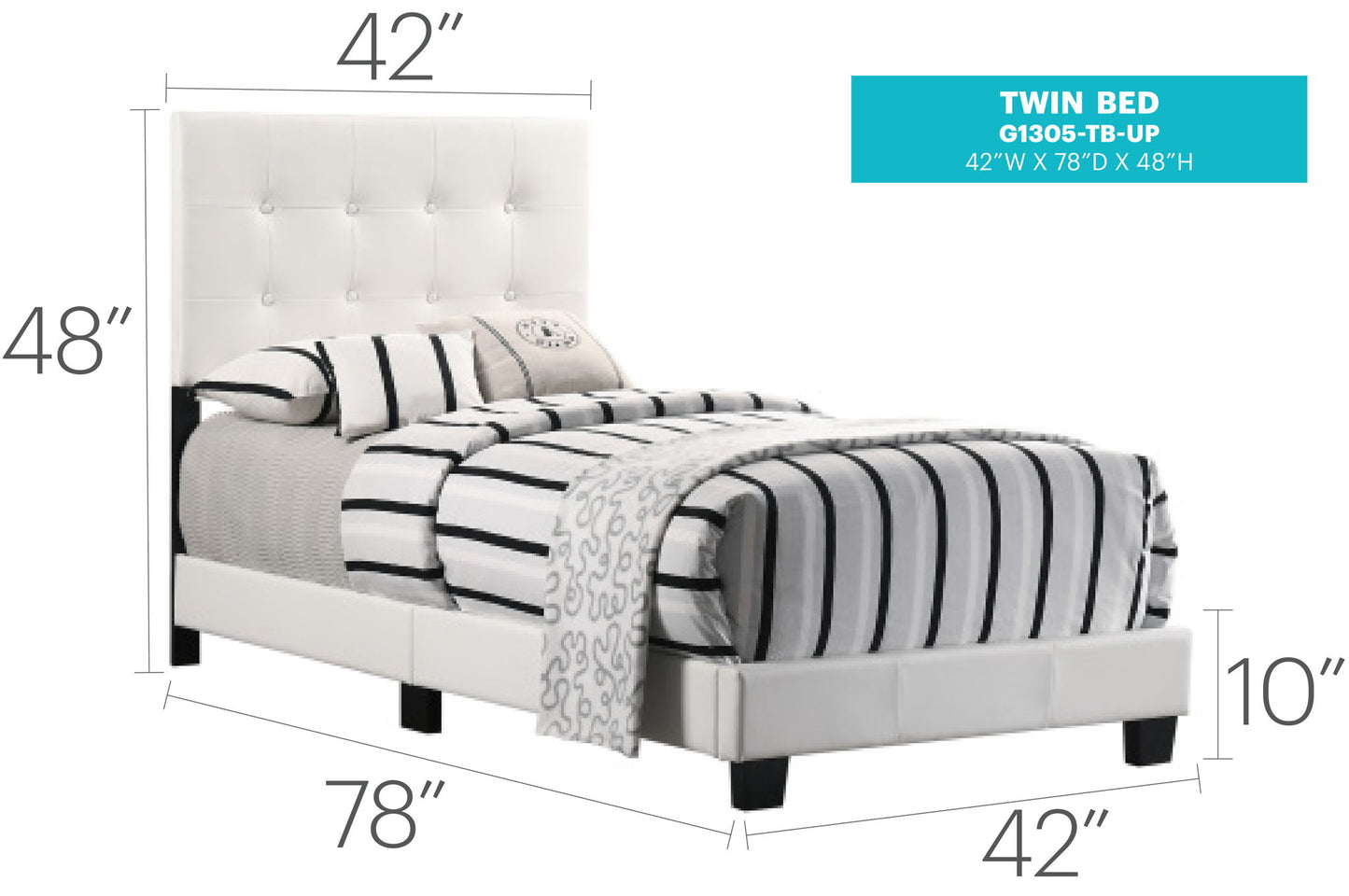Glory Furniture - Caldwell - Bed