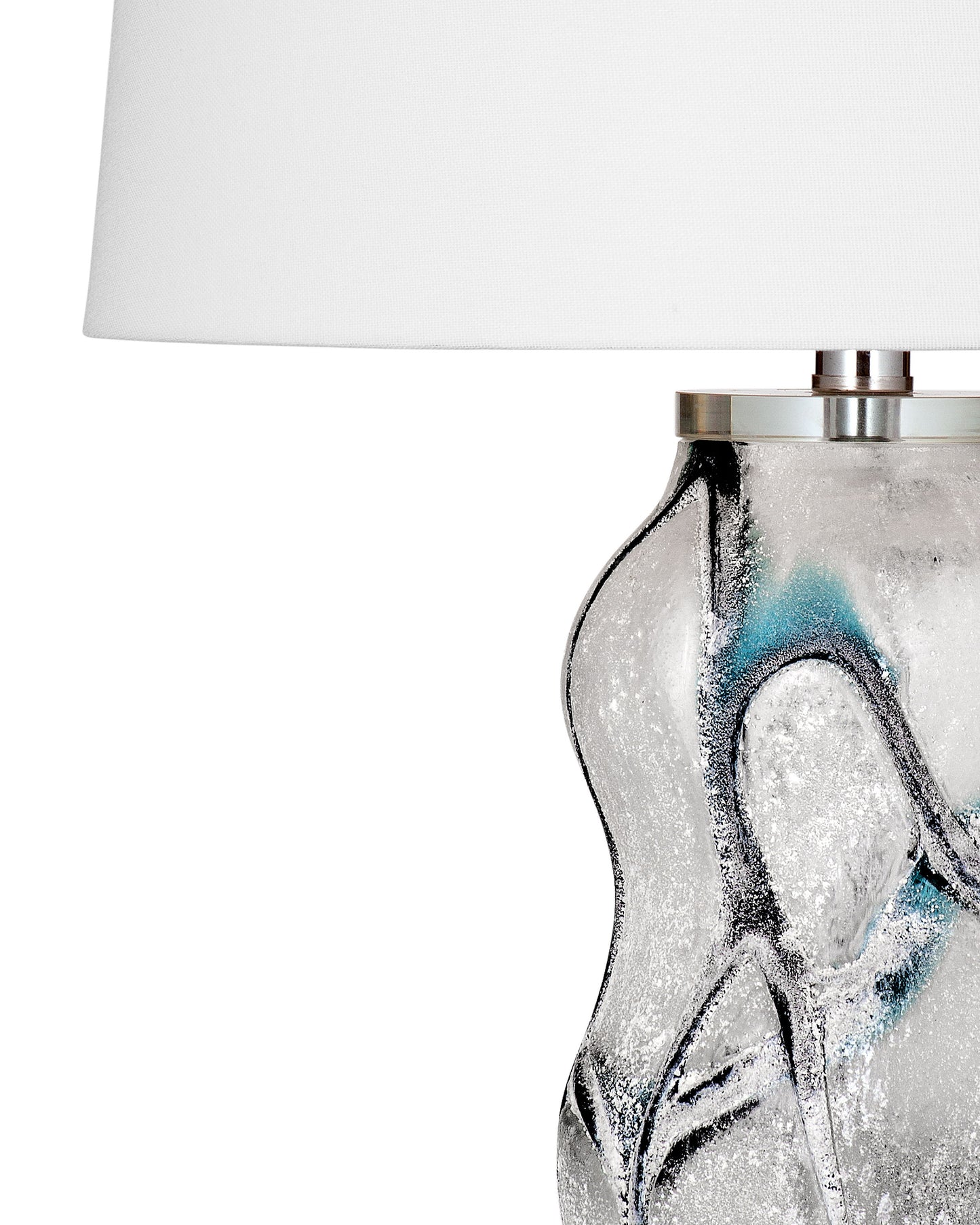 Ion - Table Lamp - Pearl Silver