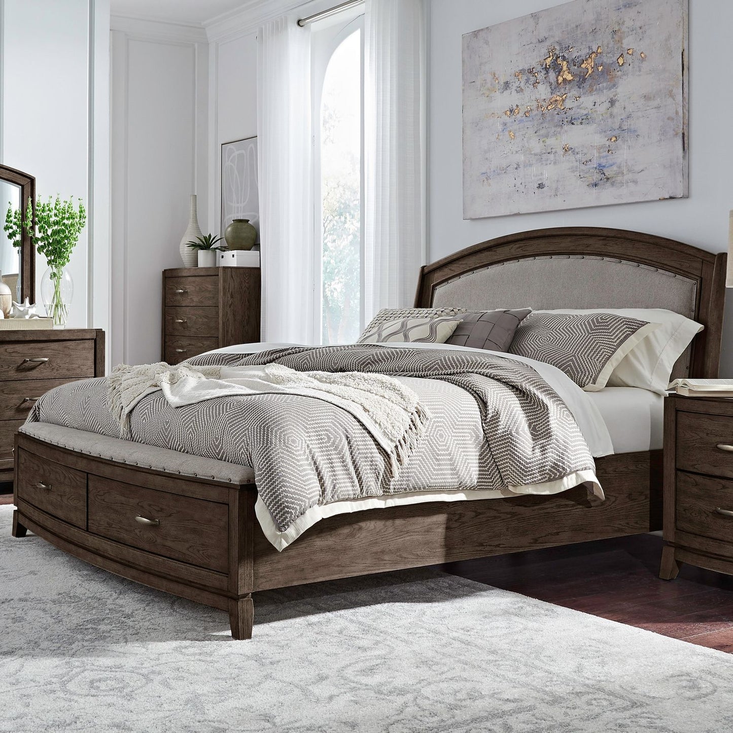 Avalon - Upholstered Storage Bed