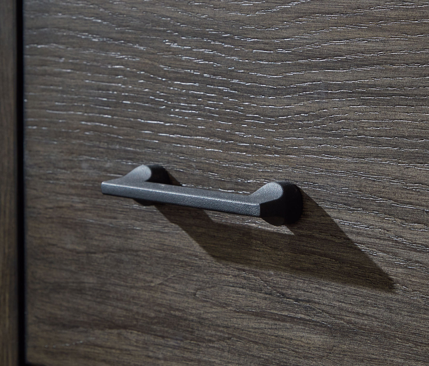 Montillan - Five Drawer Chest - Grayish Brown