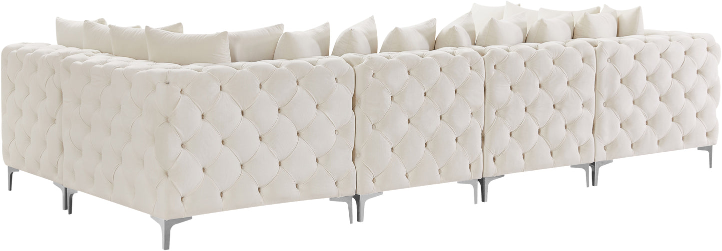 Tremblay - Modular Sectional 6 Piece - Cream - Modern & Contemporary