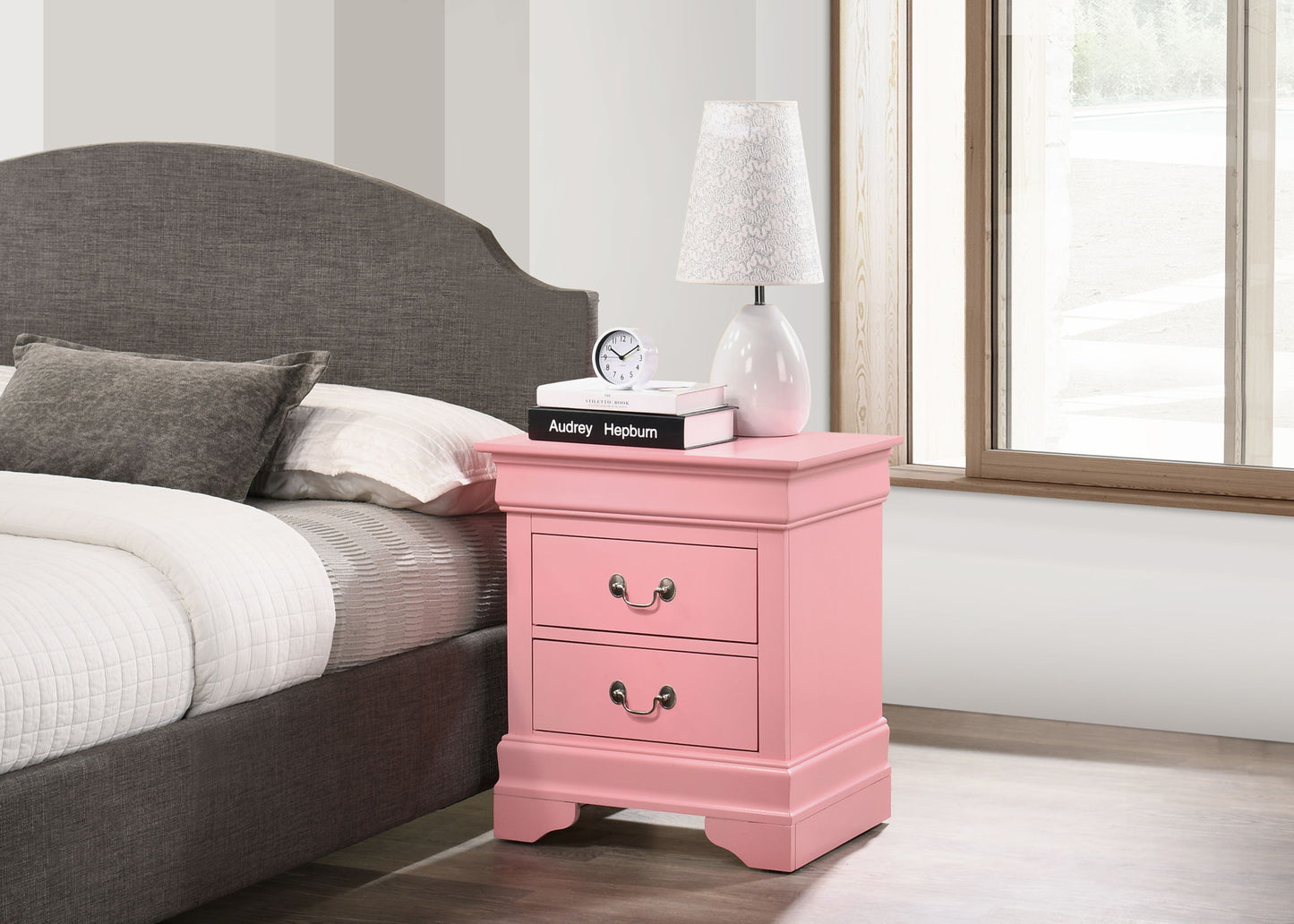 Glory Furniture - Louis Phillipe - Nightstand