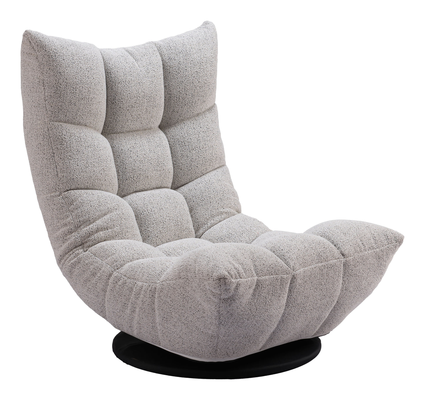 Down Go - Swivel Chair - Ash Gray