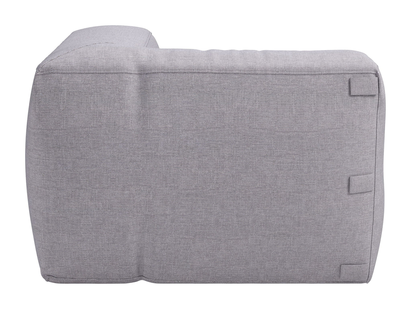 Luanda - Corner Chair - Gray