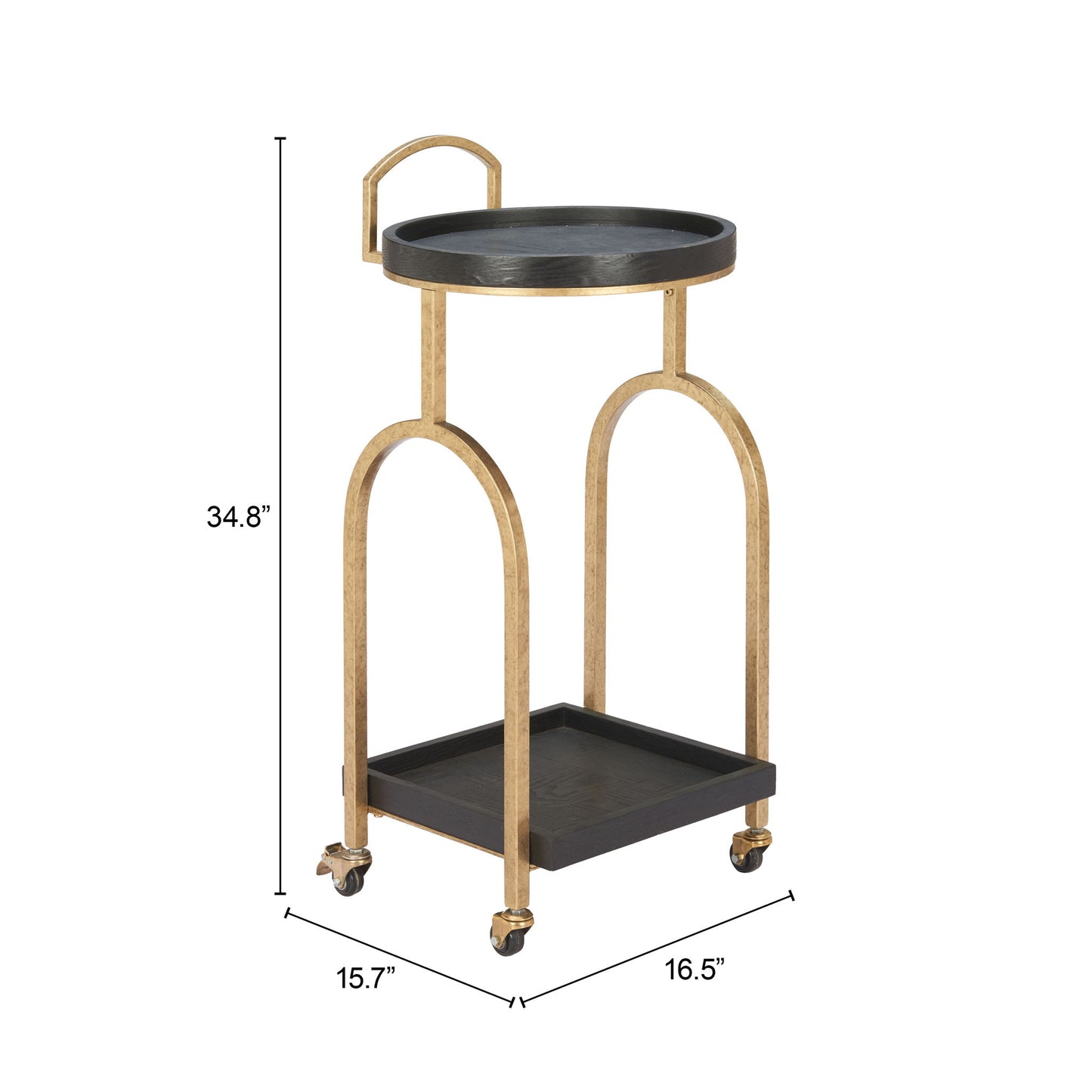 Zukei - Bar Cart - Black