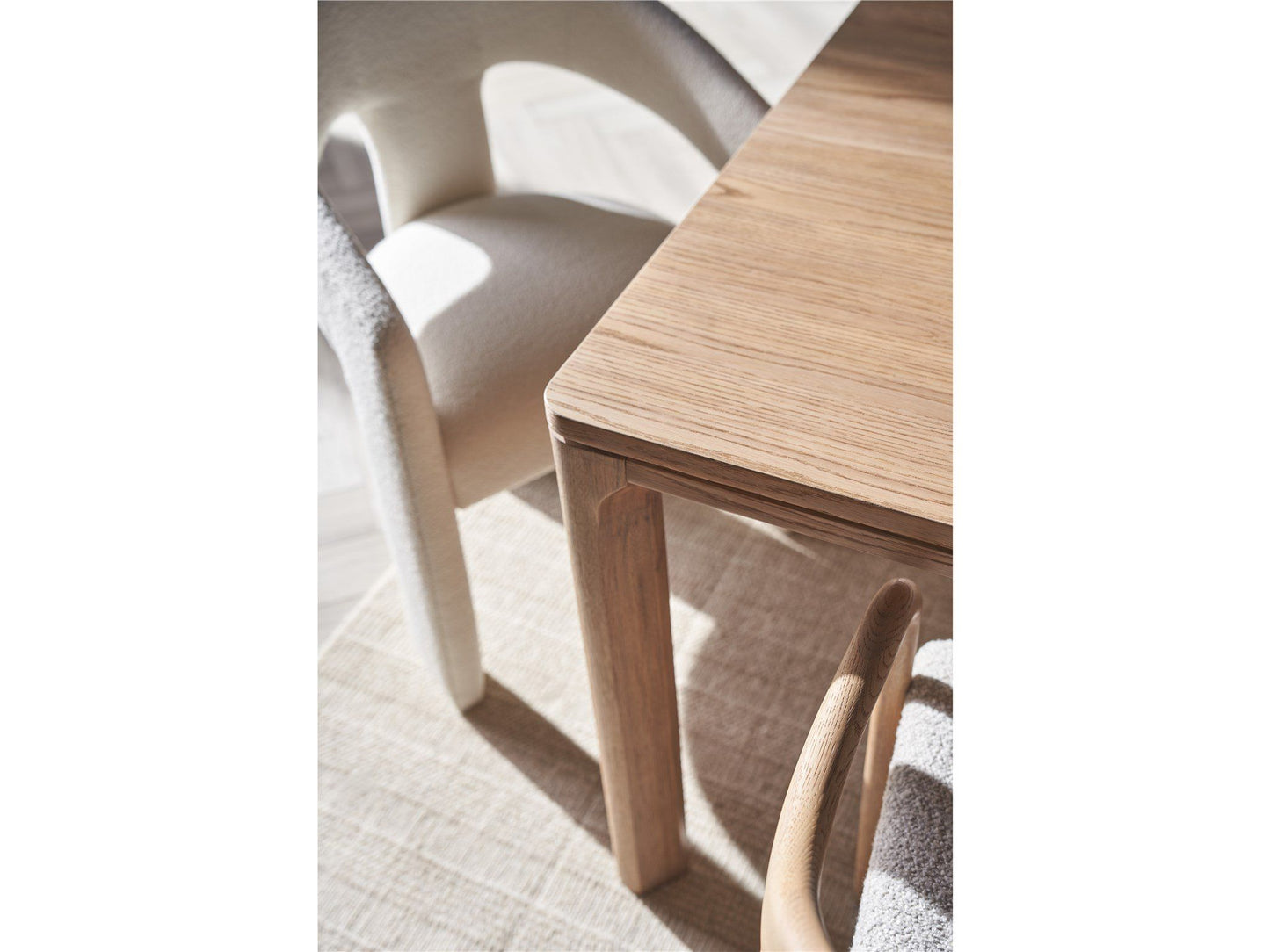 New Modern - Malone Dining Table - Light Brown