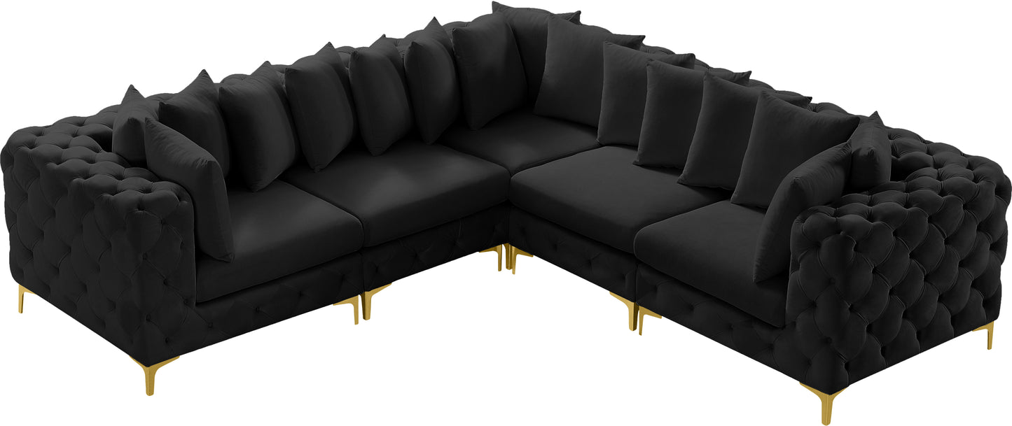 Tremblay - Modular Sectional 5 Piece - Black