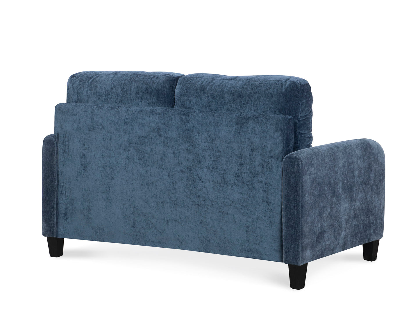 Everly - Velvet Loveseat - Blue