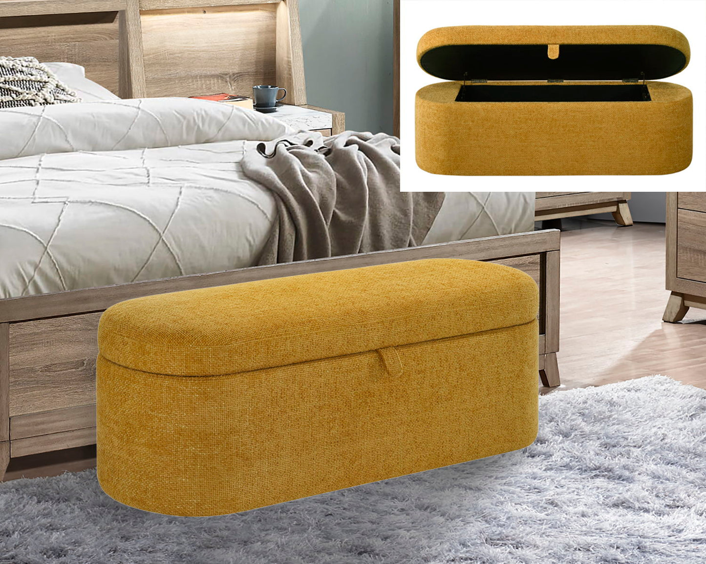 Philipa - Storage Bench
