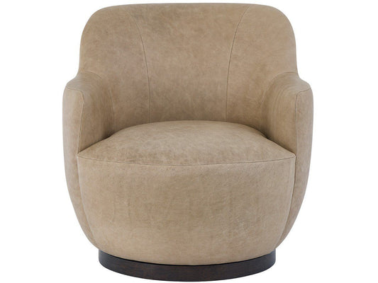 Chloe - Swivel Chair - Light Brown