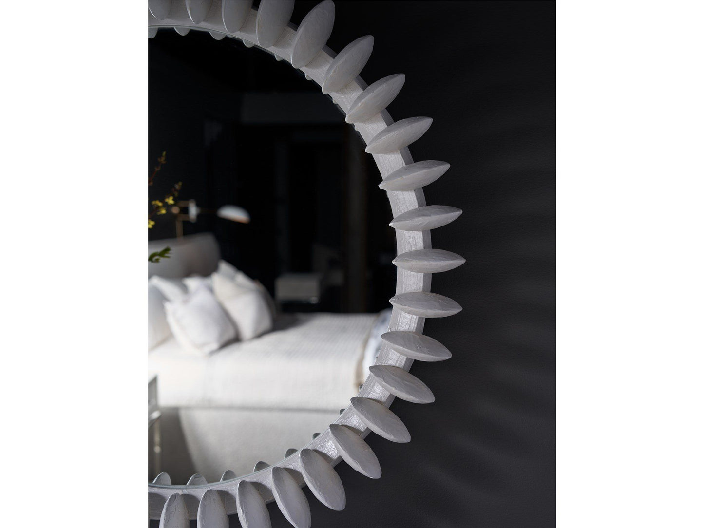 New Modern - Solstice Mirror - White