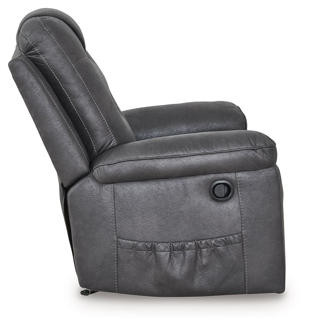 Stockworth - Rocker Recliner - Granite