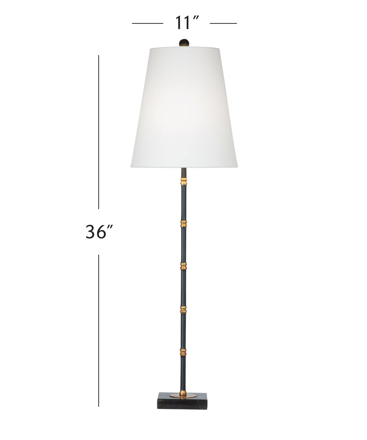 Alamance - Table Lamp - Black / Gold