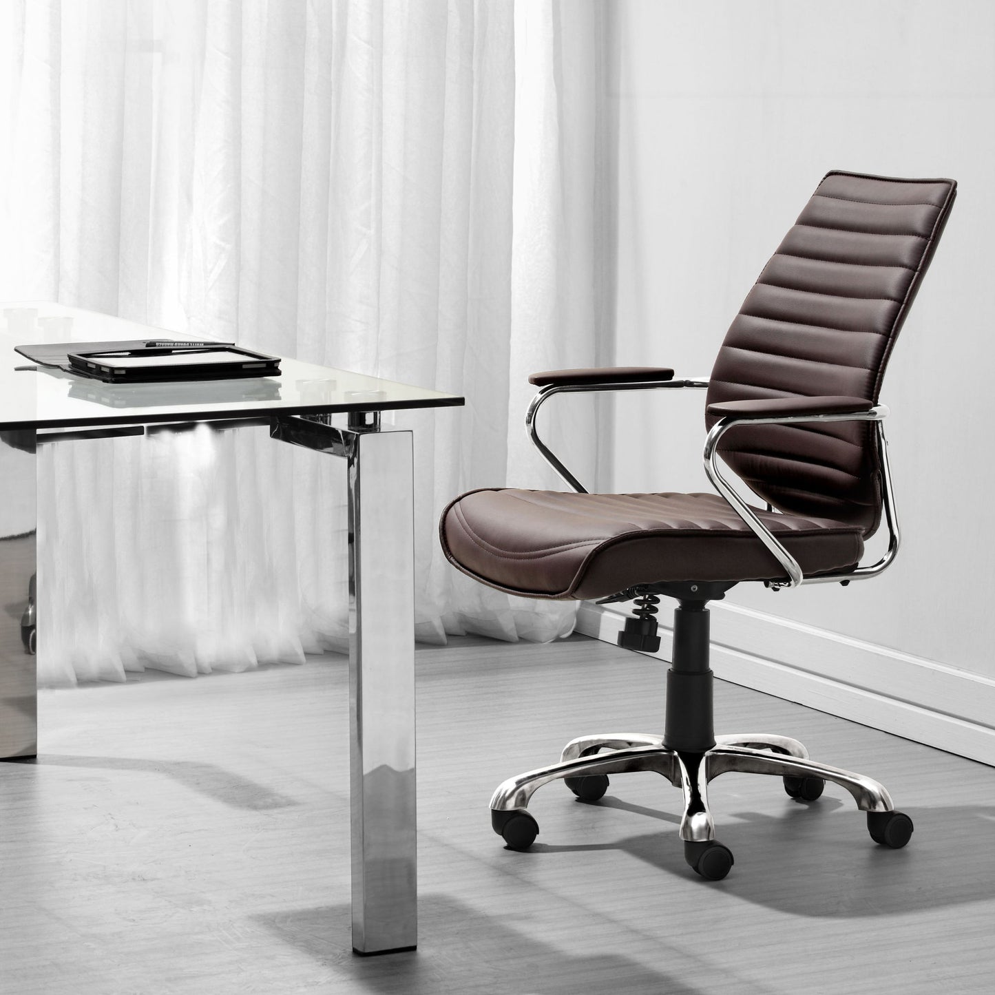 Enterprise - Low Back Office Chair - Espresso
