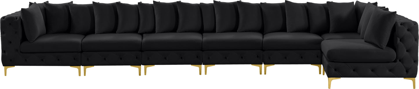 Tremblay - Modular Sectional 7 Piece - Black - Modern & Contemporary