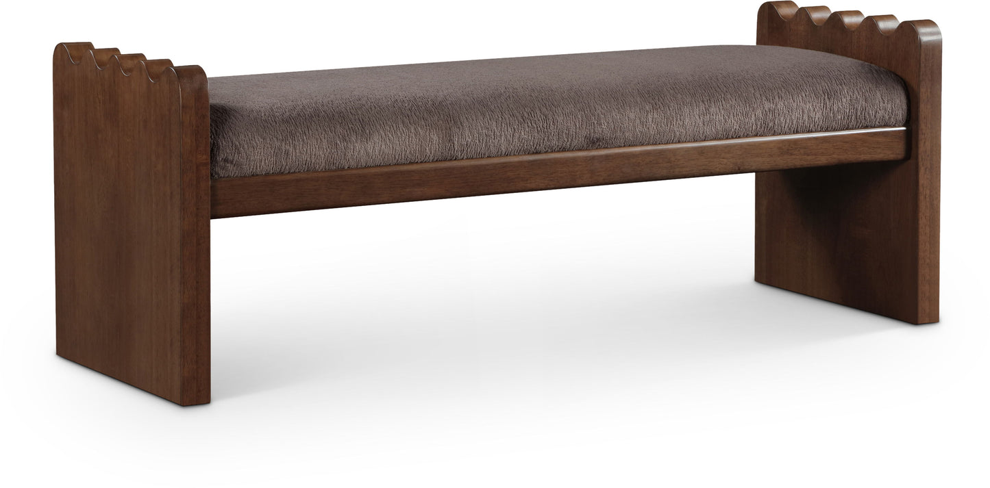 Sonia - Bench With Brown Base
